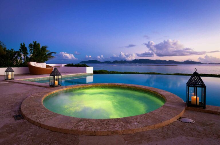 Sunset at Villa Alegria Anguilla