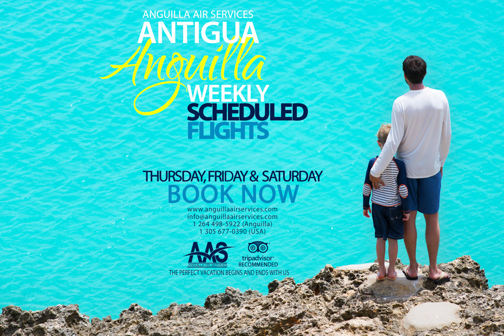 Anguilla Air Services Antigua to Anguilla 2023 Flights