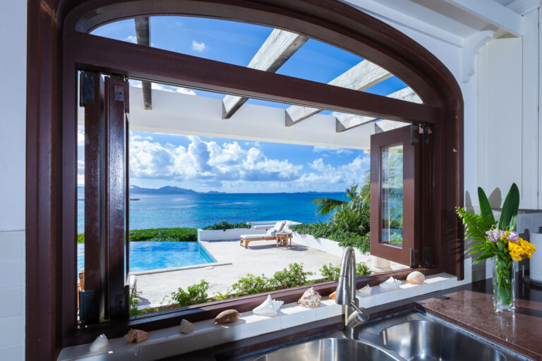 Villa Alegria Anguilla Kitchen View