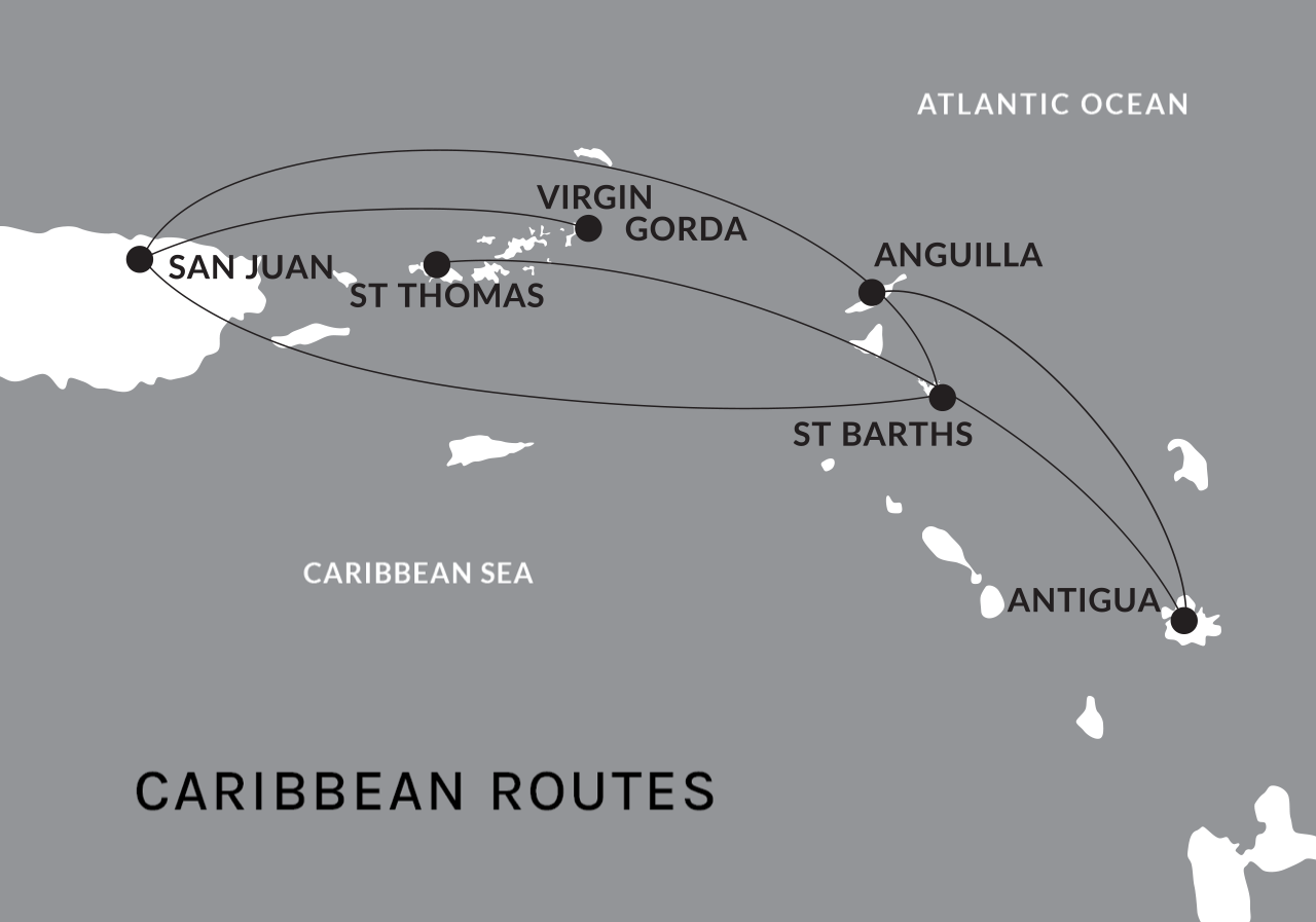 Tradewind direct flights to Anguilla and Caribbean